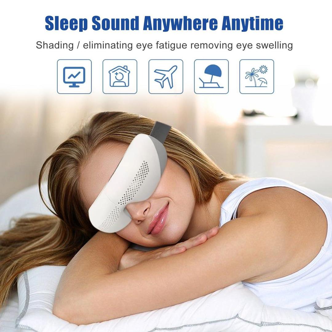 Eye Massager with Heat, Vibration – Relax and Rejuvenate